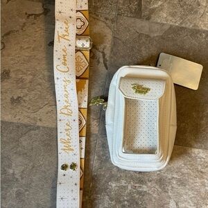 Disney pins crossbody with strap NWT